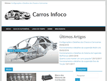 Tablet Screenshot of carrosinfoco.com.br